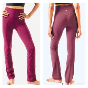 ATHLETA ELATION STRAIGHT LEG PANT Color: Spiced Cabernet Size S/T